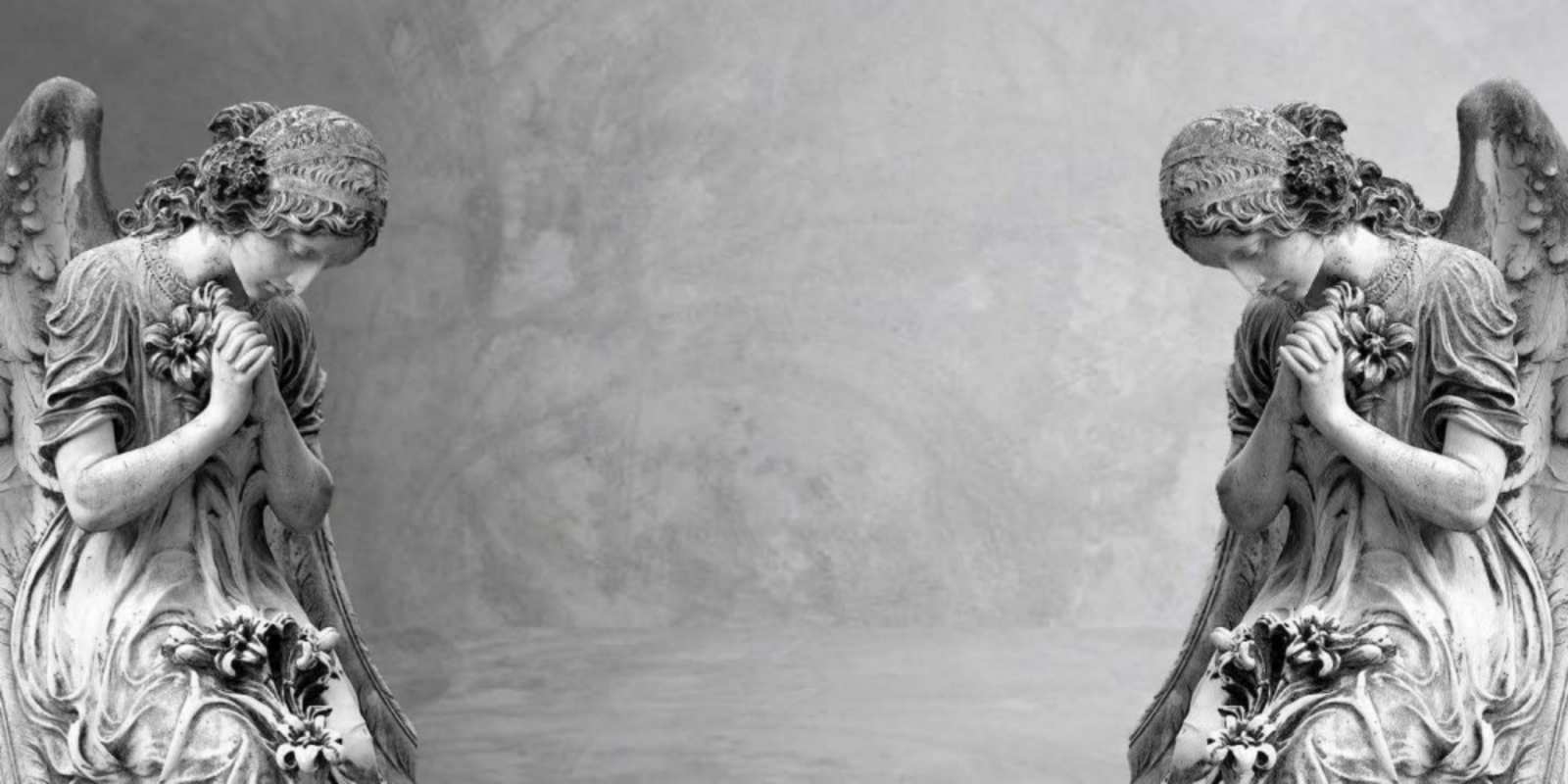 Открытка Открытка на день ангела, Ангел на фоне неба Ангел на небе С днем ангела 