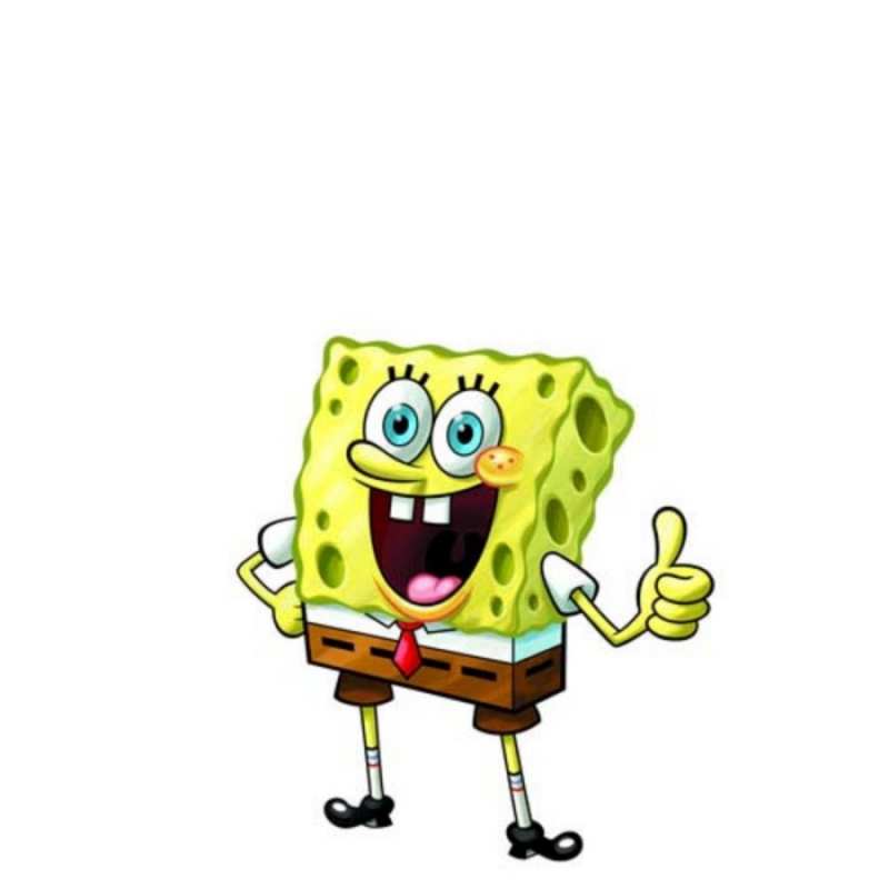 Открытка Спанч Боб  герои мультфильмов  С юбилеем 