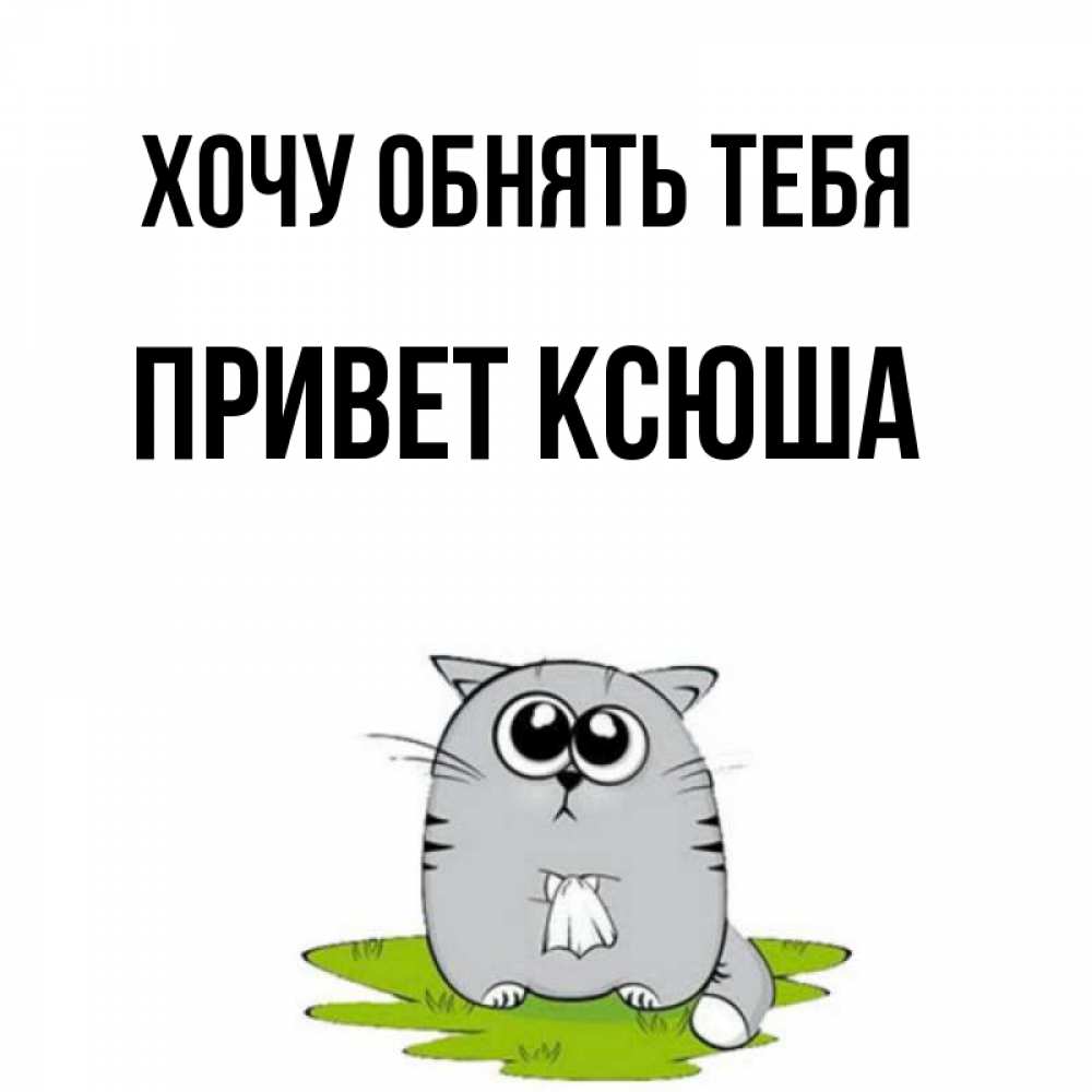 Ксюша привет картинки
