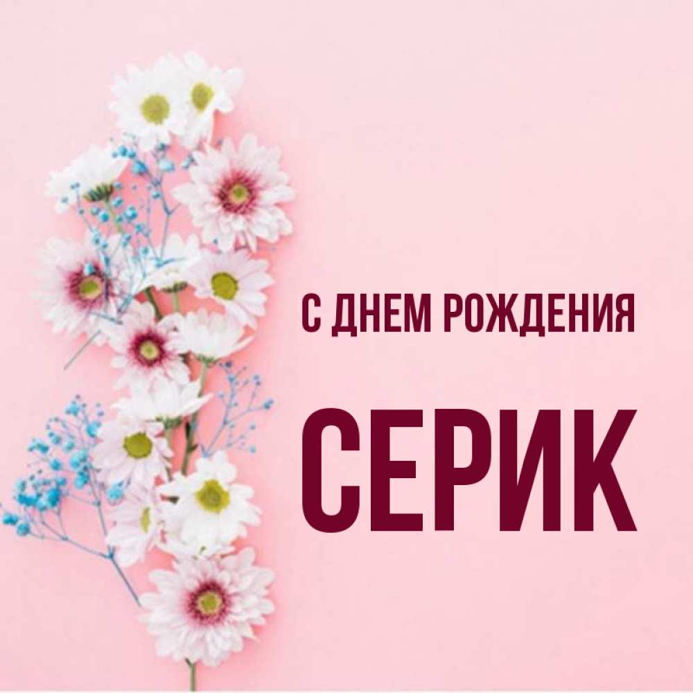 Серик с днем рождения картинки