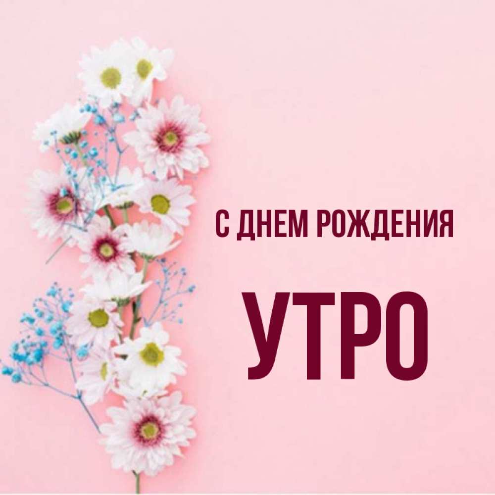 Имя утро