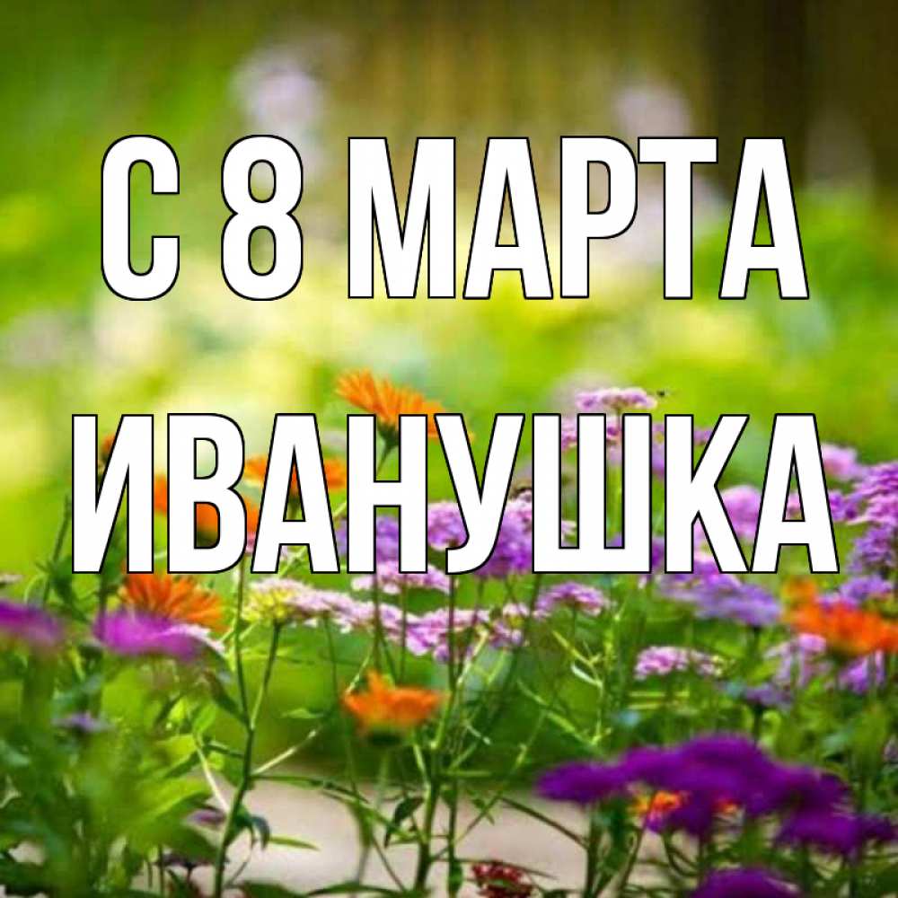 Картинка С 8 марта, Иванушка