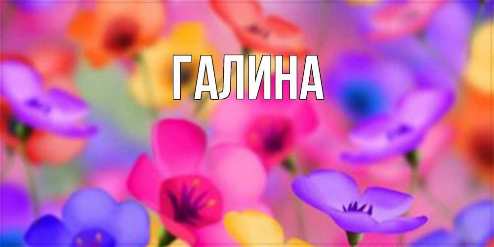 Открытка на каждый день с именем, Галина Главная открытка повышающая настроение Прикольная открытка с пожеланием онлайн скачать бесплатно 