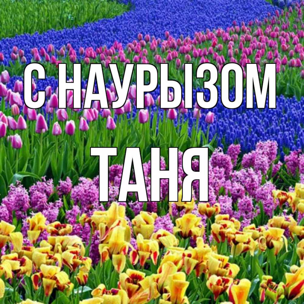 Картинка С наурызом, Таня