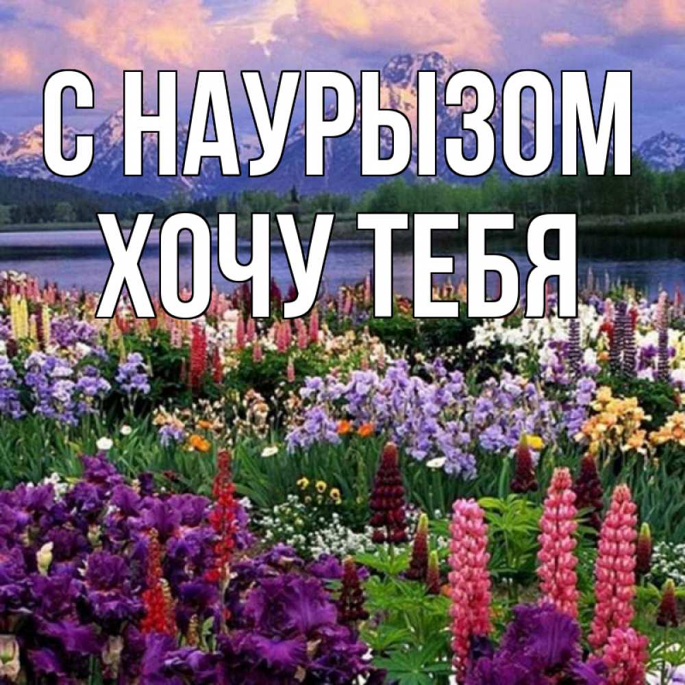 Картинка С наурызом, Хочу тебя