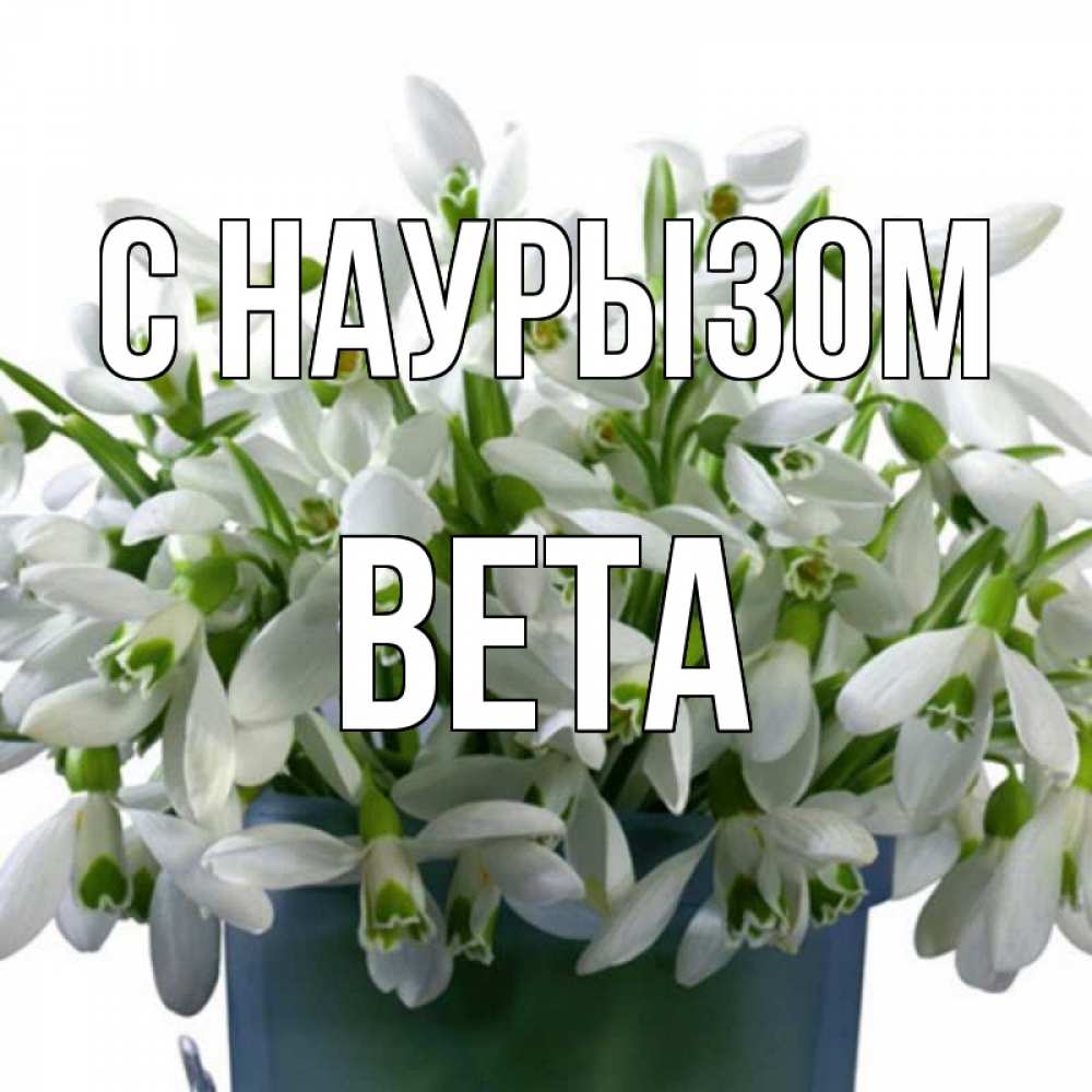 Открытка на каждый день с именем, Вета С наурызом цветы к наурызу новый год в Казахстане Прикольная открытка с пожеланием онлайн скачать бесплатно 
