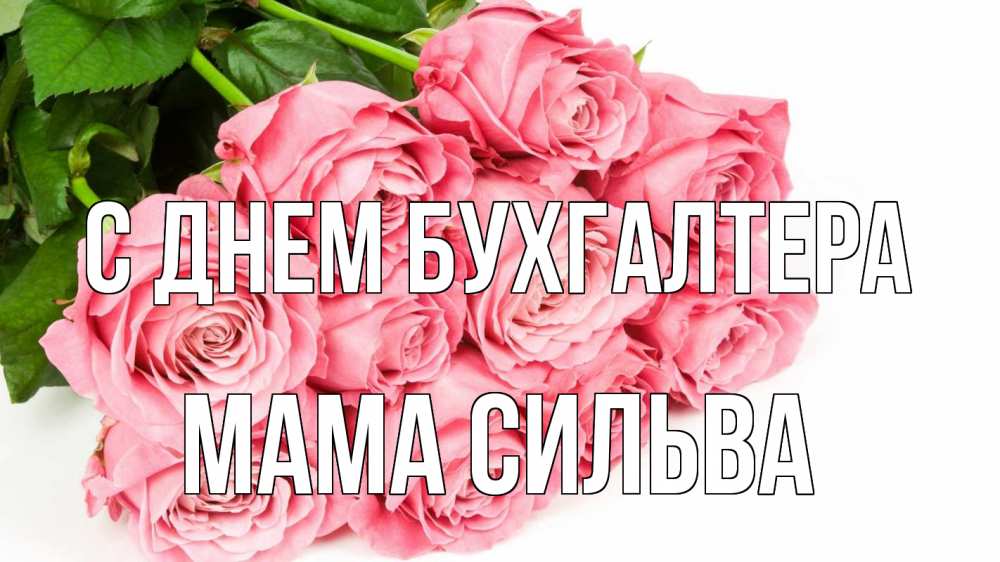 Открытка на каждый день с именем, Мама-Сильва С днем бухгалтера с днем бухгалтера 2 Прикольная открытка с пожеланием онлайн скачать бесплатно 