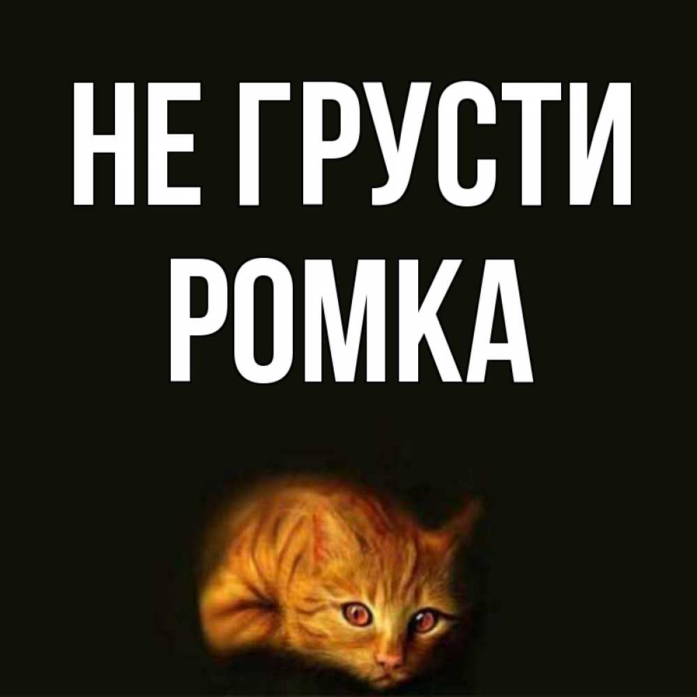 Картинка мой ромка
