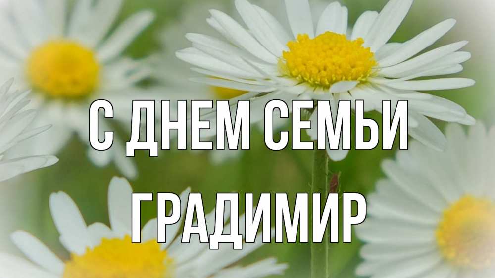 Открытка на каждый день с именем, Градимир С днем семьи с днем семьи  1 Прикольная открытка с пожеланием онлайн скачать бесплатно 