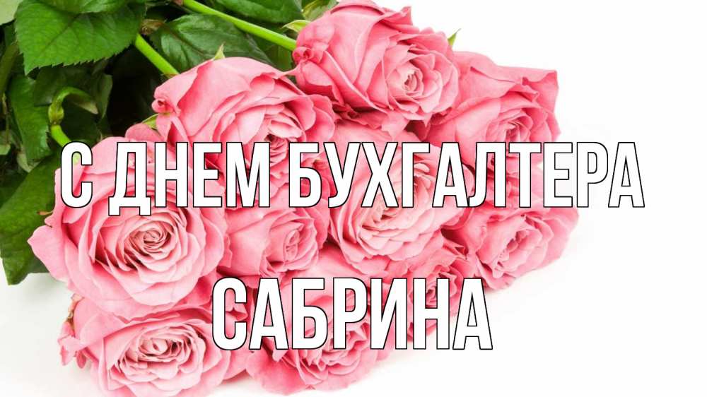 Открытка на каждый день с именем, Сабрина С днем бухгалтера с днем бухгалтера 2 Прикольная открытка с пожеланием онлайн скачать бесплатно 
