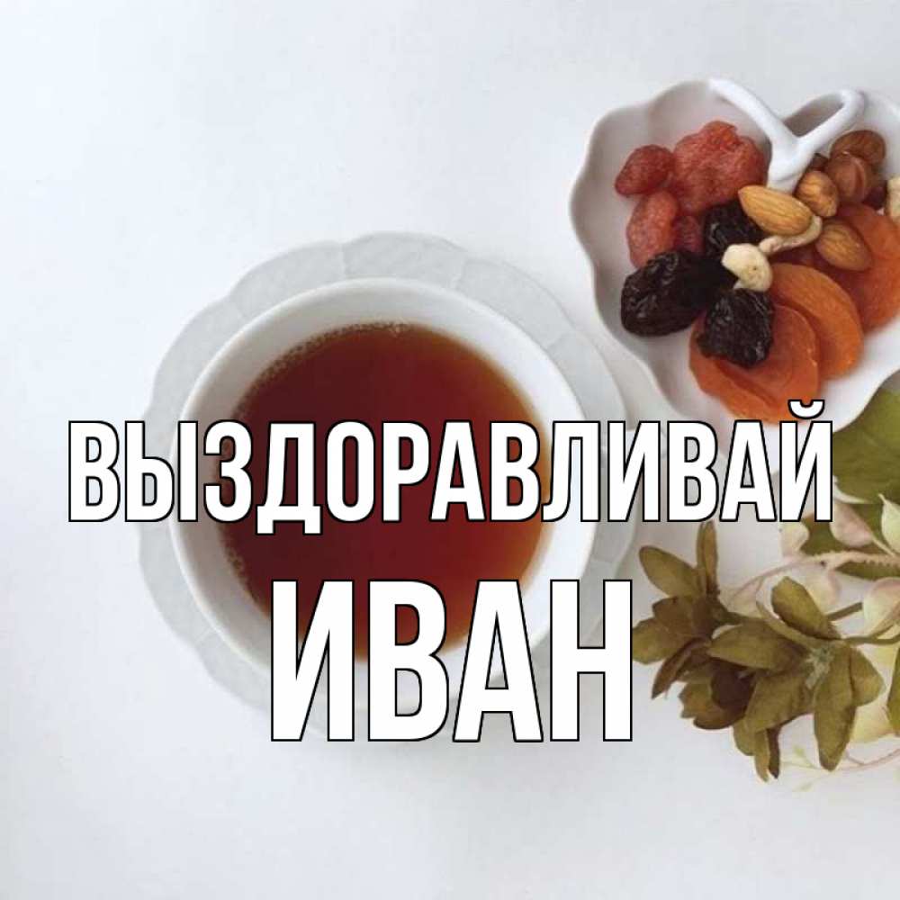 Открытка на каждый день с именем, Иван Выздоравливай неизвестные растения Прикольная открытка с пожеланием онлайн скачать бесплатно 