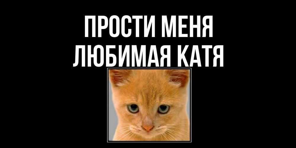 Катя прости картинка
