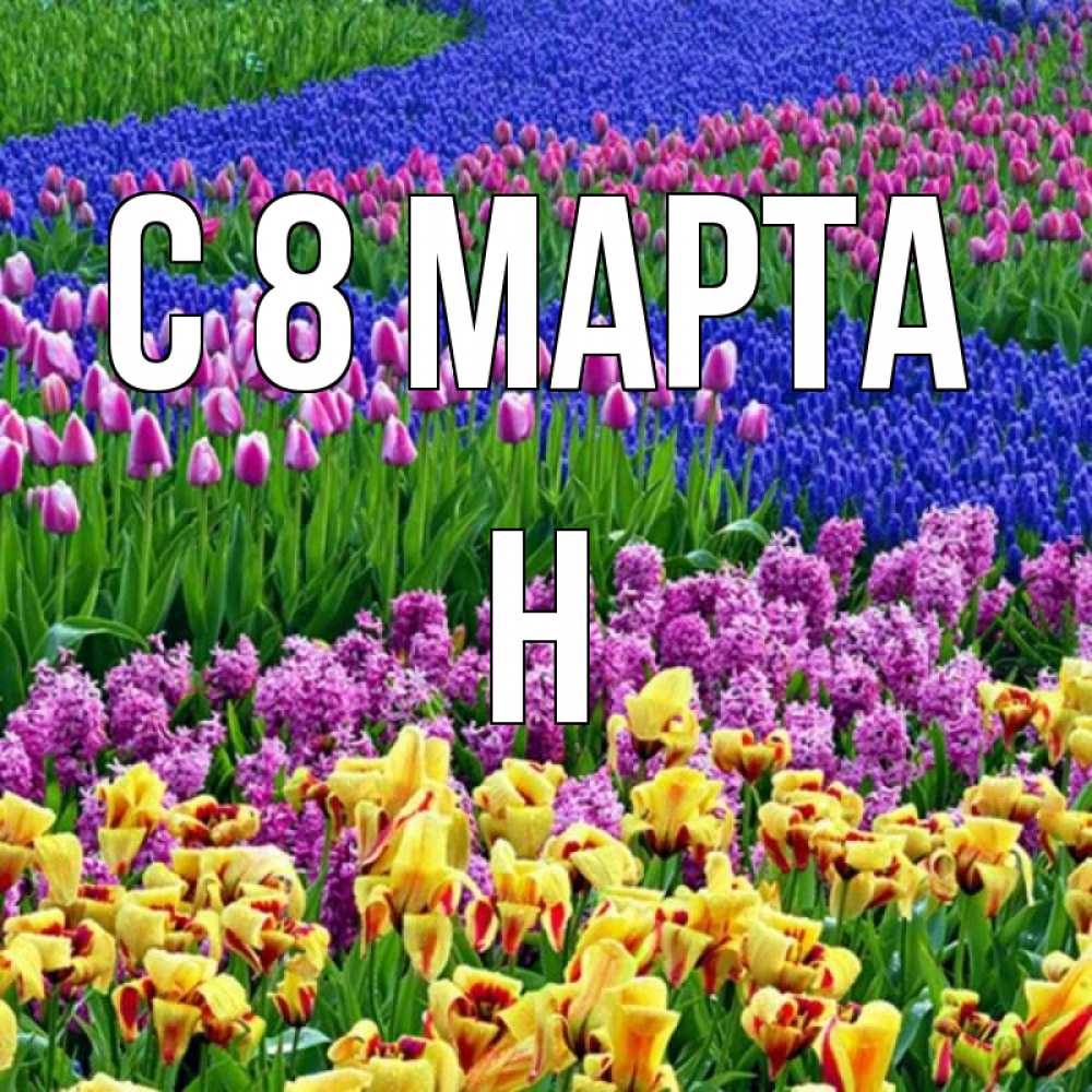 Открытка на каждый день с именем, Н С 8 марта цветы Прикольная открытка с пожеланием онлайн скачать бесплатно 
