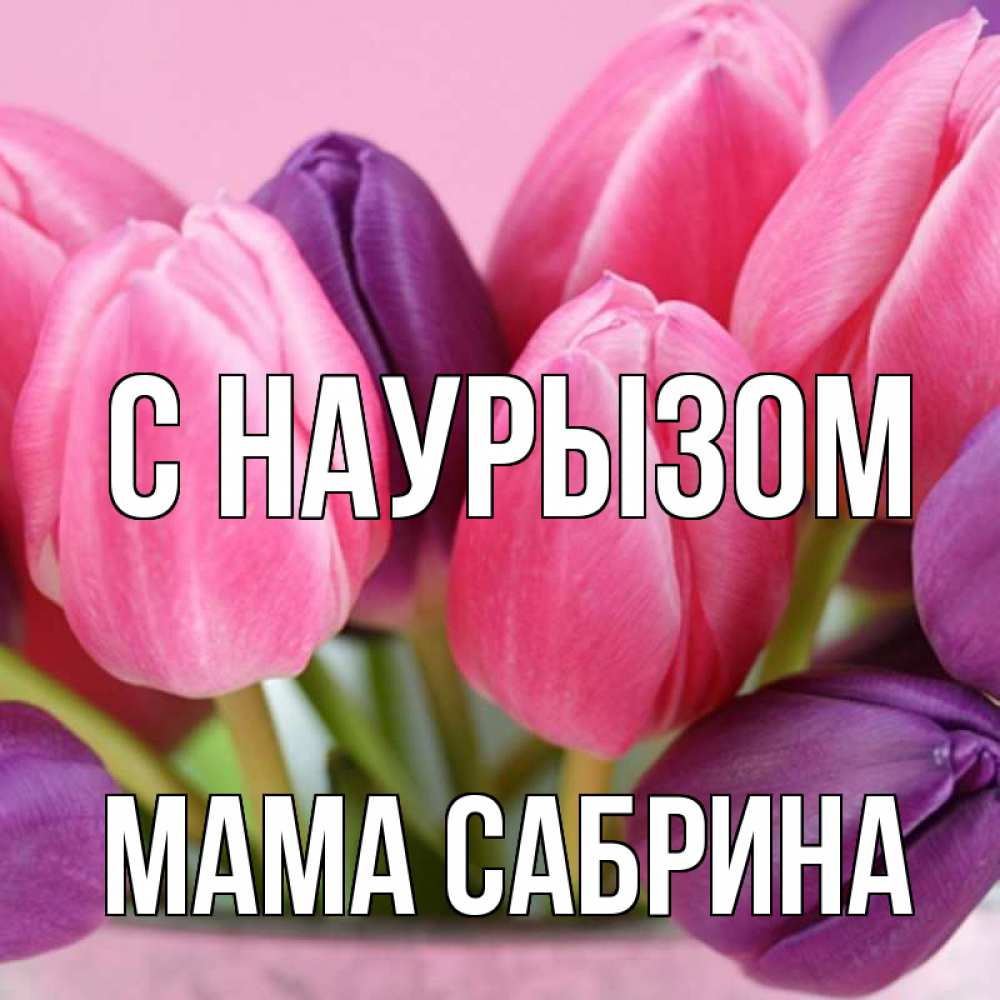 Открытка на каждый день с именем, Мама-Сабрина С наурызом маме 1 Прикольная открытка с пожеланием онлайн скачать бесплатно 