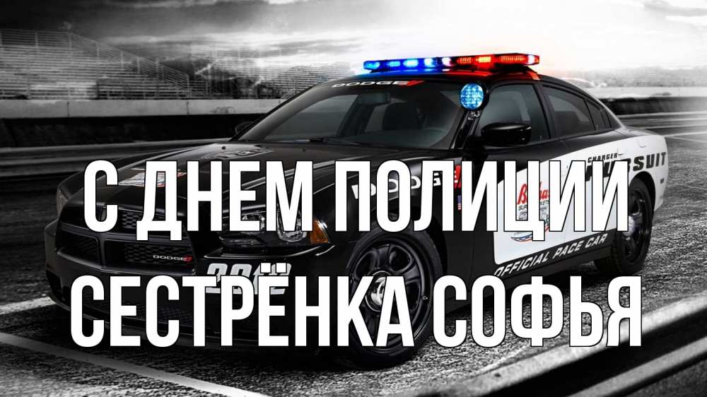 Открытка на каждый день с именем, Сестрёнка-Софья С днем полиции полиция Прикольная открытка с пожеланием онлайн скачать бесплатно 