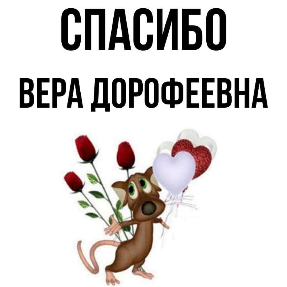 Спасибо Вера