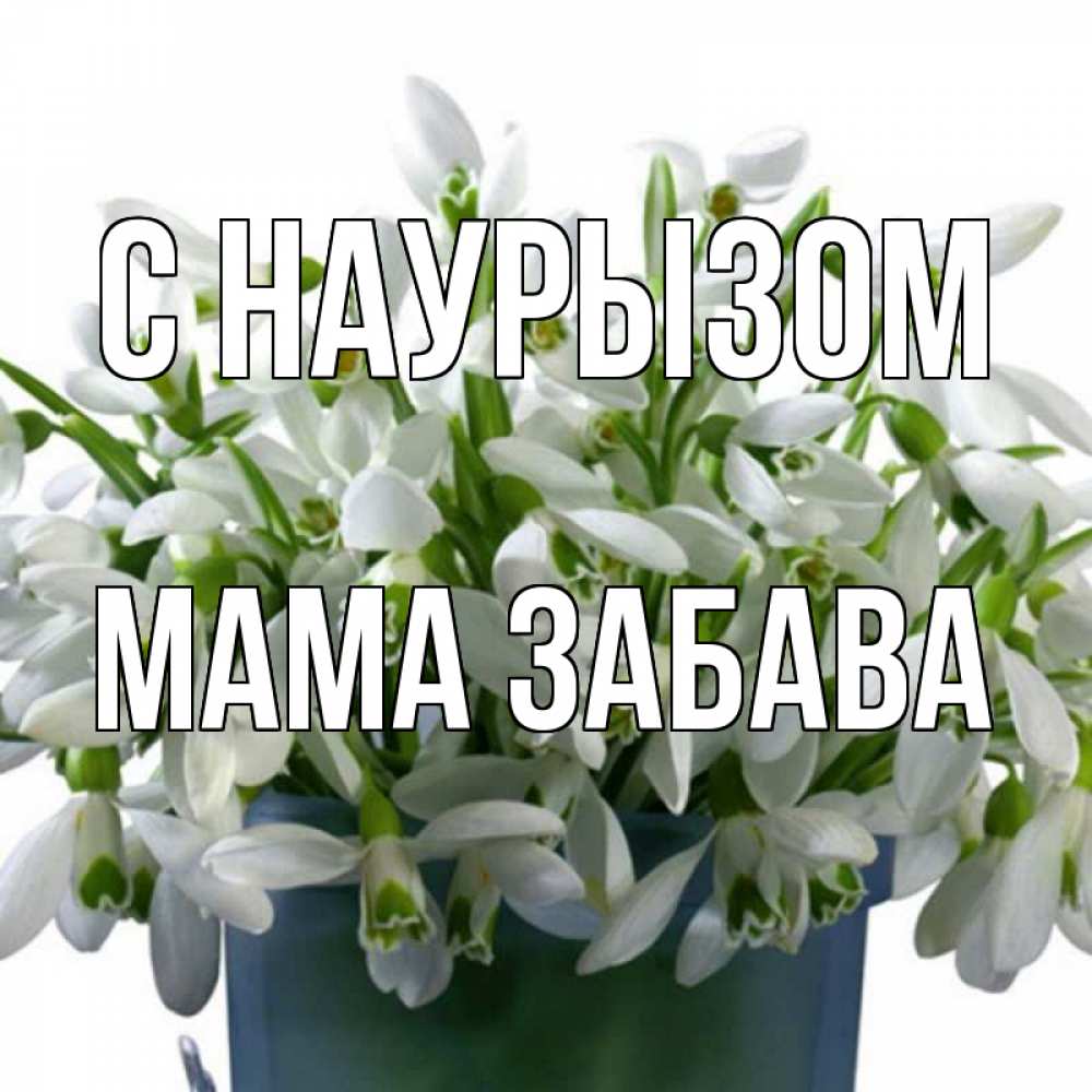 Открытка на каждый день с именем, Мама-Забава С наурызом цветы к наурызу новый год в Казахстане Прикольная открытка с пожеланием онлайн скачать бесплатно 