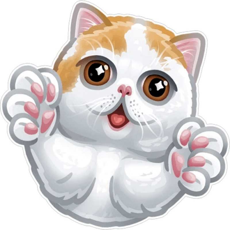 Открытка Котик летит и несет обнимашки  хаги  Хочу обнять тебя 