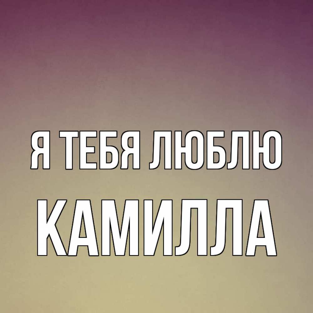 Имя камила картинки