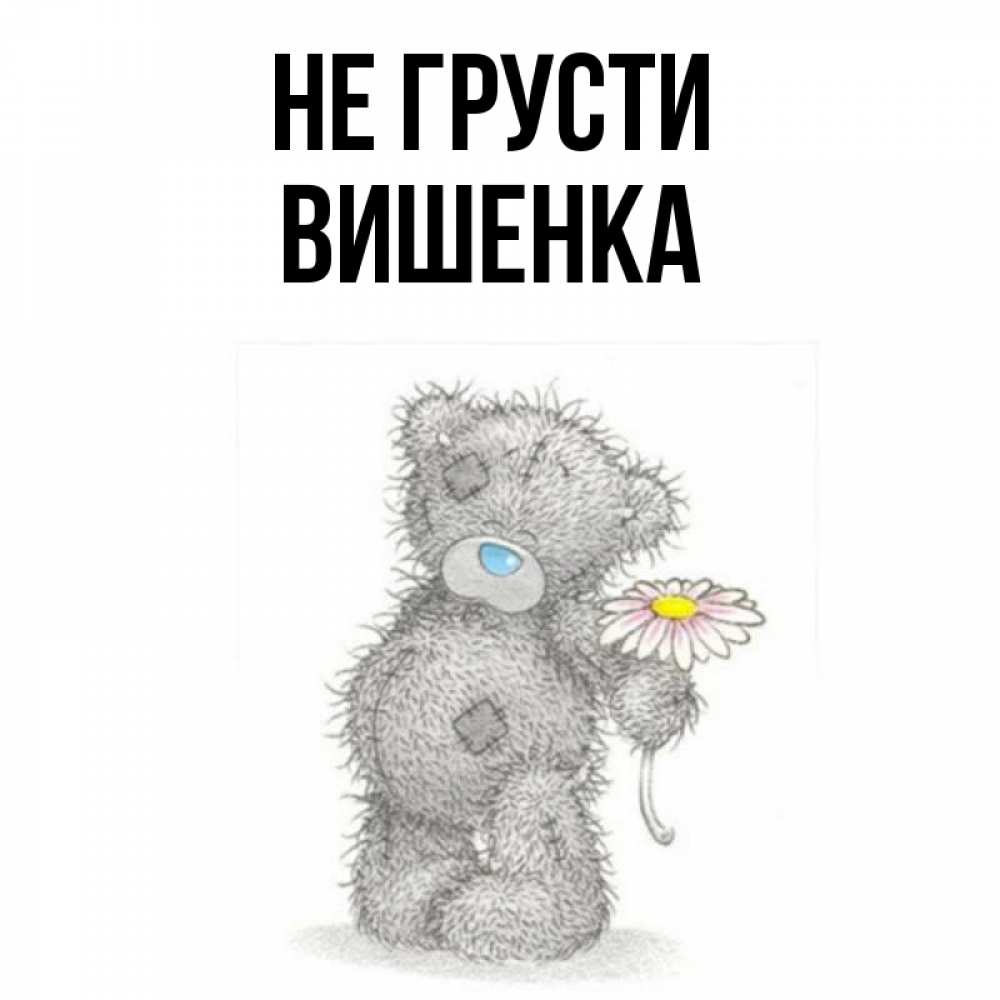 Картинка мишка не грусти