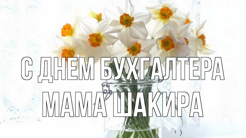 Открытка на каждый день с именем, Мама-Шакира С днем бухгалтера с днем бухгалтера Прикольная открытка с пожеланием онлайн скачать бесплатно 