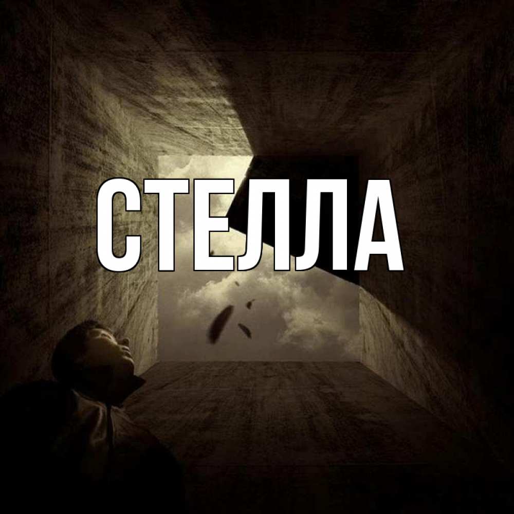 Открытка на каждый день с именем, Стелла Главная жуть Прикольная открытка с пожеланием онлайн скачать бесплатно 