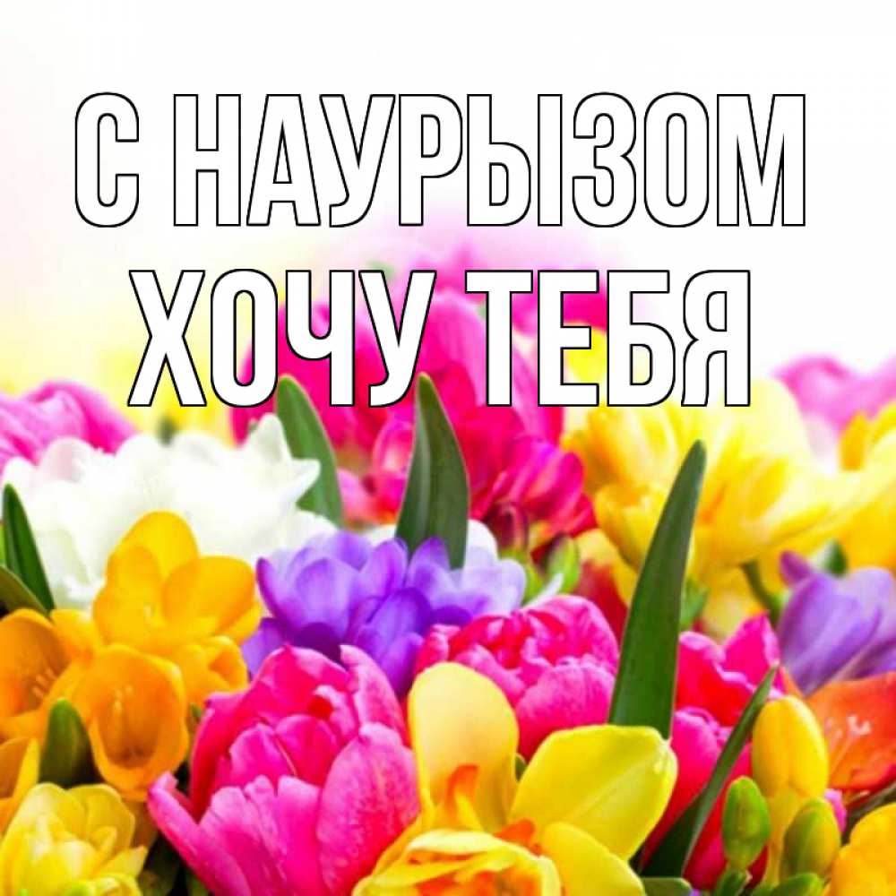 Картинка С наурызом, Хочу тебя