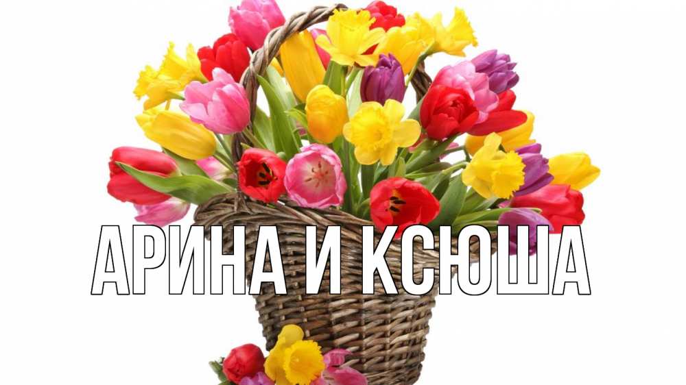 Картинка  с именем , Арина и Ксюша