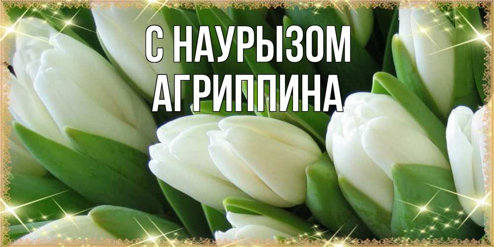 Открытка на каждый день с именем, Агриппина С наурызом поздравляем с праздник весны наурыз Прикольная открытка с пожеланием онлайн скачать бесплатно 