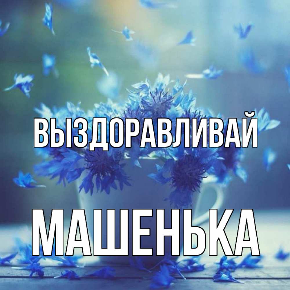 Машенька выздоравливай скорее картинки