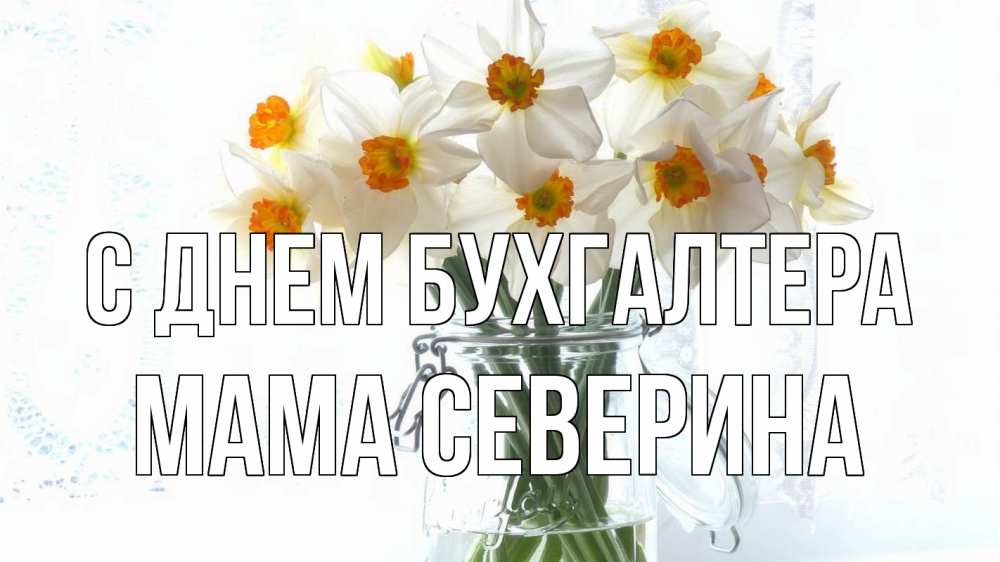 Открытка на каждый день с именем, Мама-Северина С днем бухгалтера с днем бухгалтера Прикольная открытка с пожеланием онлайн скачать бесплатно 