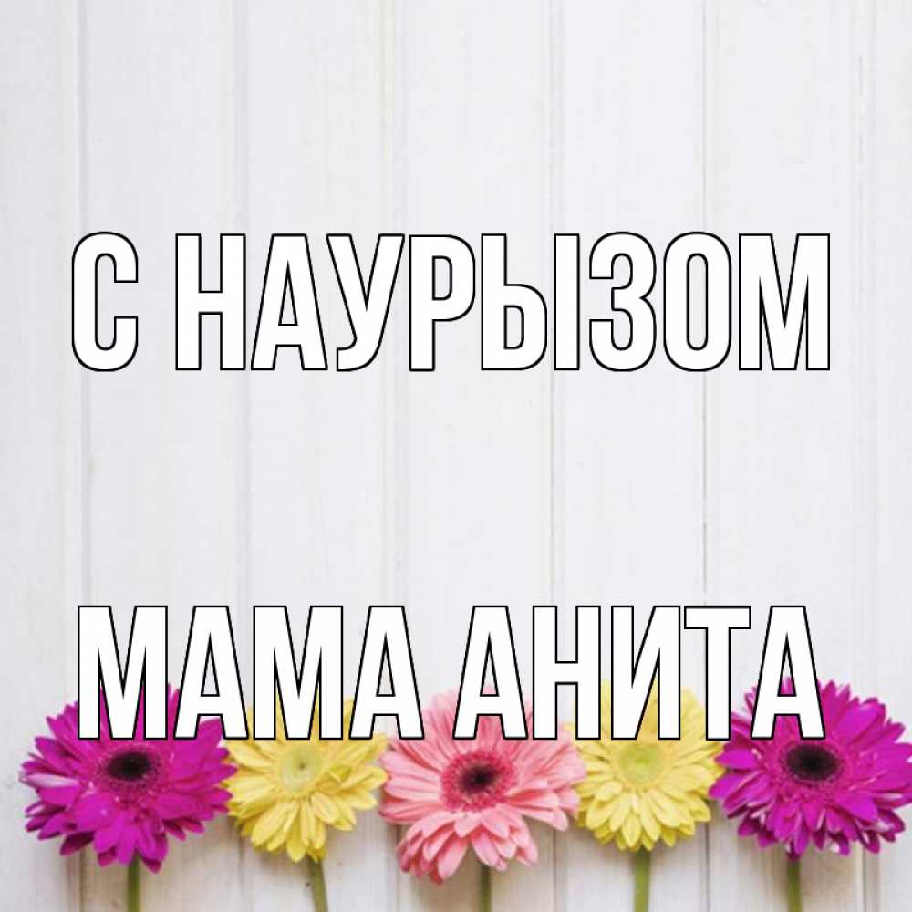 Открытка на каждый день с именем, Мама-Анита С наурызом женщинам 1 Прикольная открытка с пожеланием онлайн скачать бесплатно 