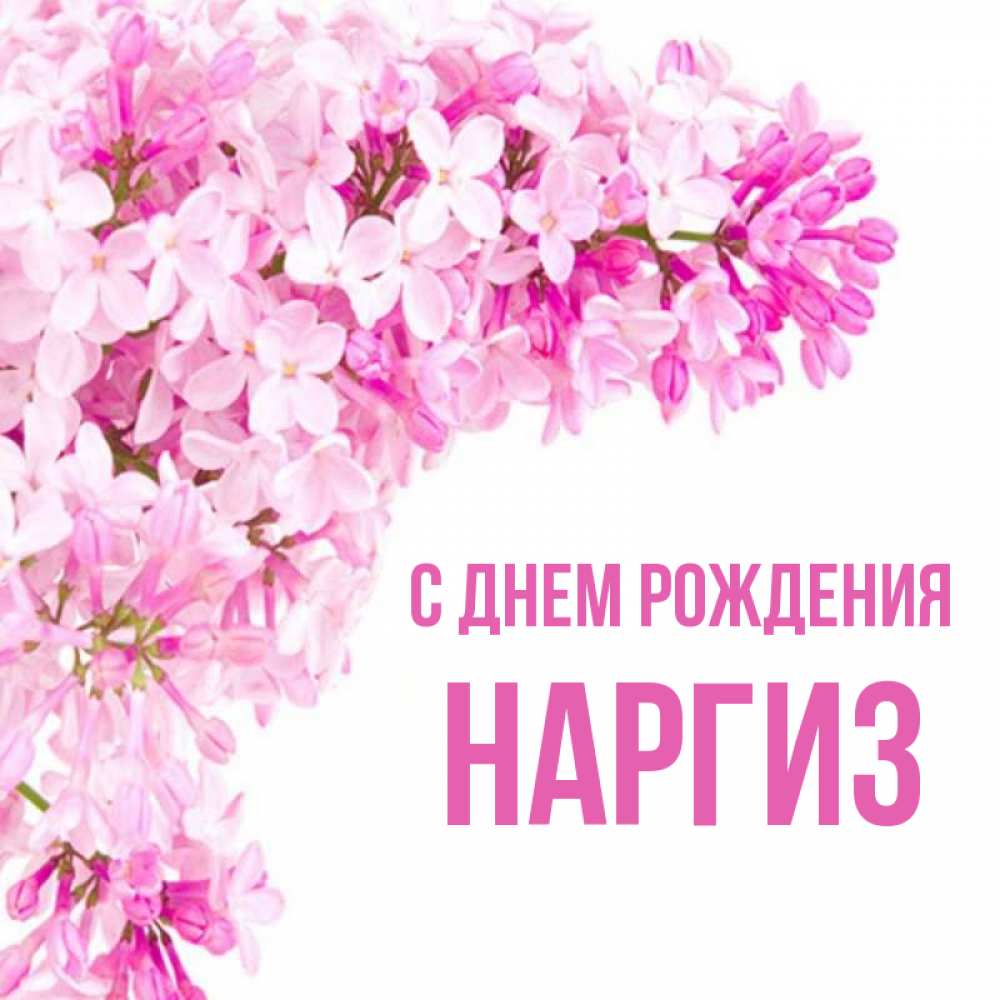 С днем рождения наргиза картинки красивые