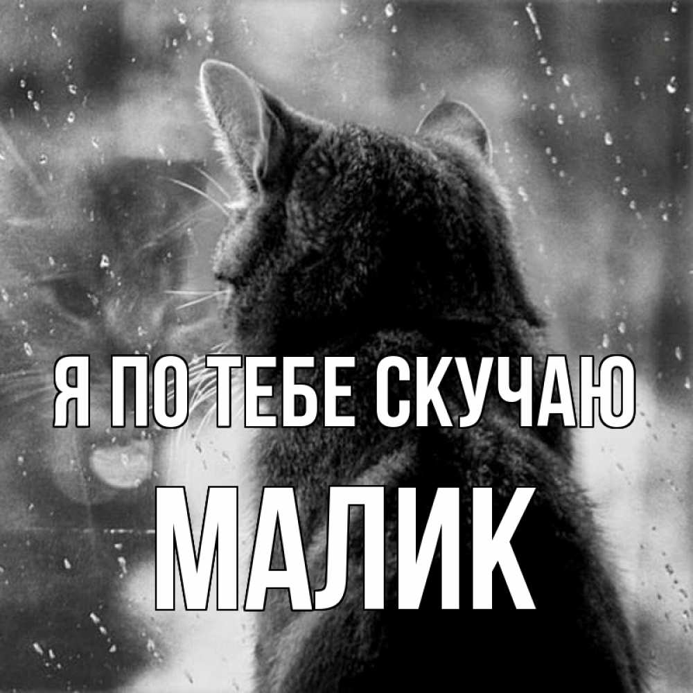 Картинка Я по тебе скучаю, малик