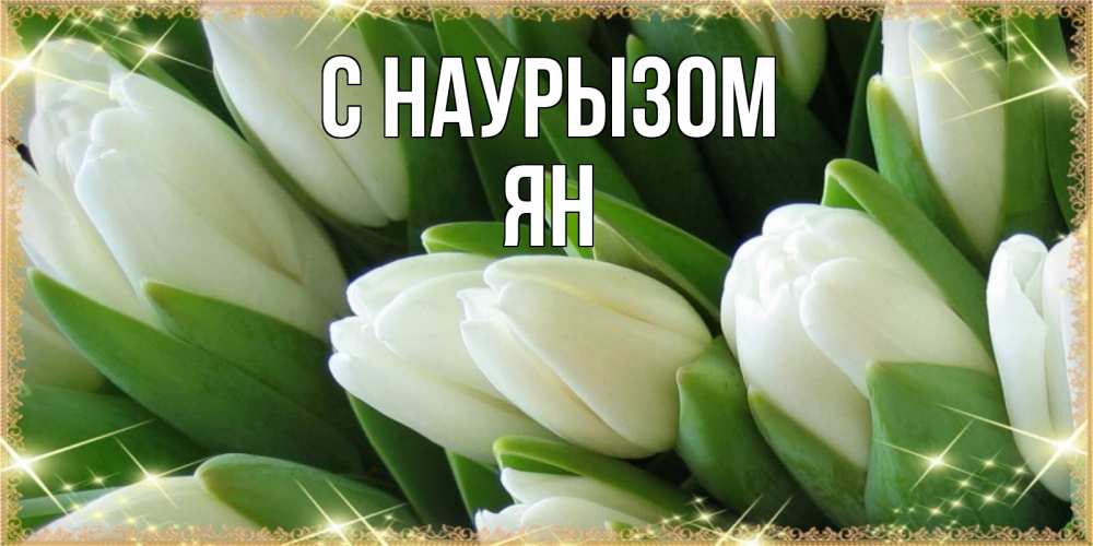 Открытка на каждый день с именем, Ян С наурызом поздравляем с праздник весны наурыз Прикольная открытка с пожеланием онлайн скачать бесплатно 