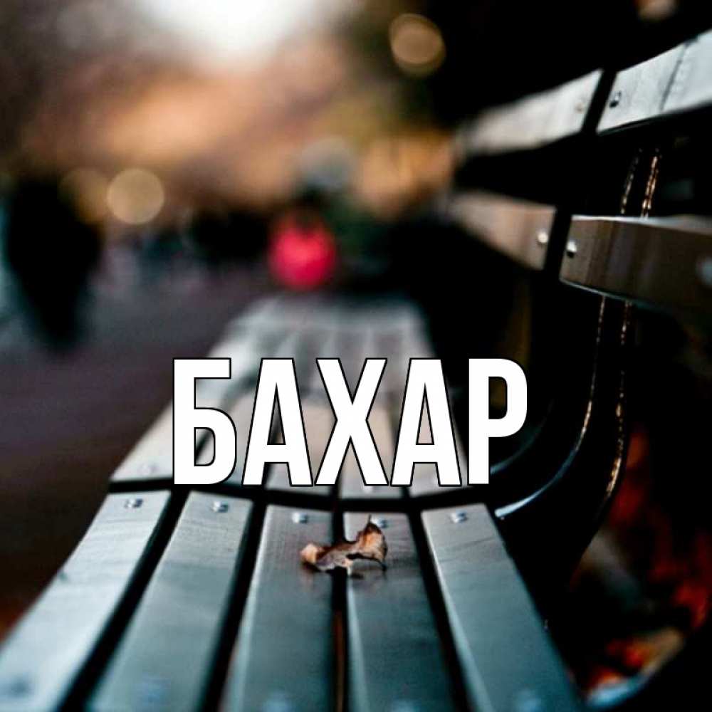 Картинка  с именем , Бахар