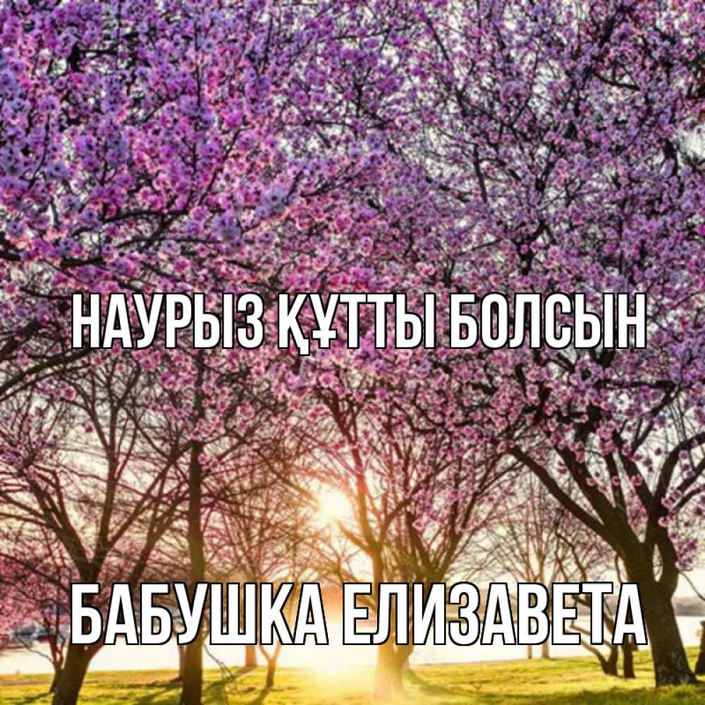 Картинка Наурыз құтты болсын, Бабушка Елизавета