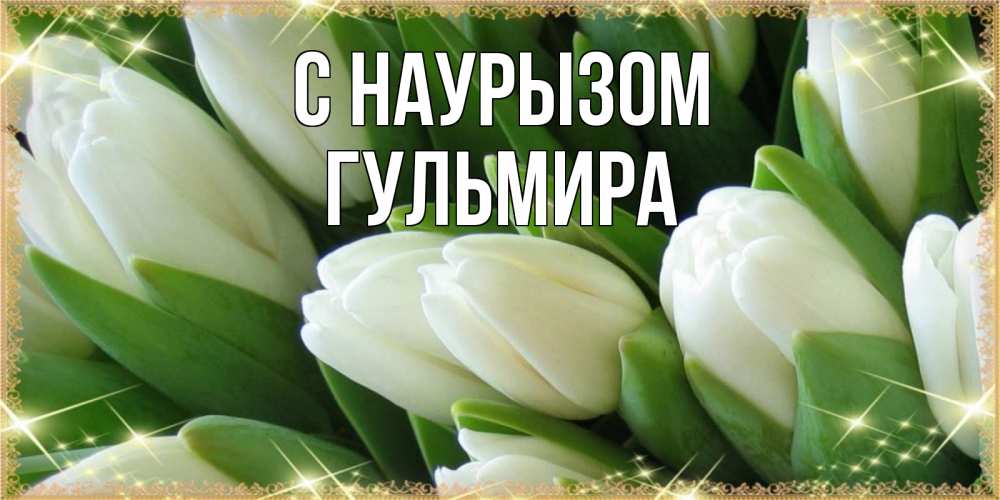 Открытка на каждый день с именем, Гульмира С наурызом поздравляем с праздник весны наурыз Прикольная открытка с пожеланием онлайн скачать бесплатно 