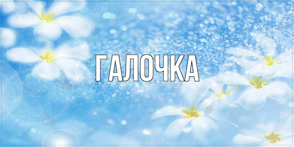 Открытка на каждый день с именем, Галочка Главная именные открытки ко дню ангела бесплатно Прикольная открытка с пожеланием онлайн скачать бесплатно 