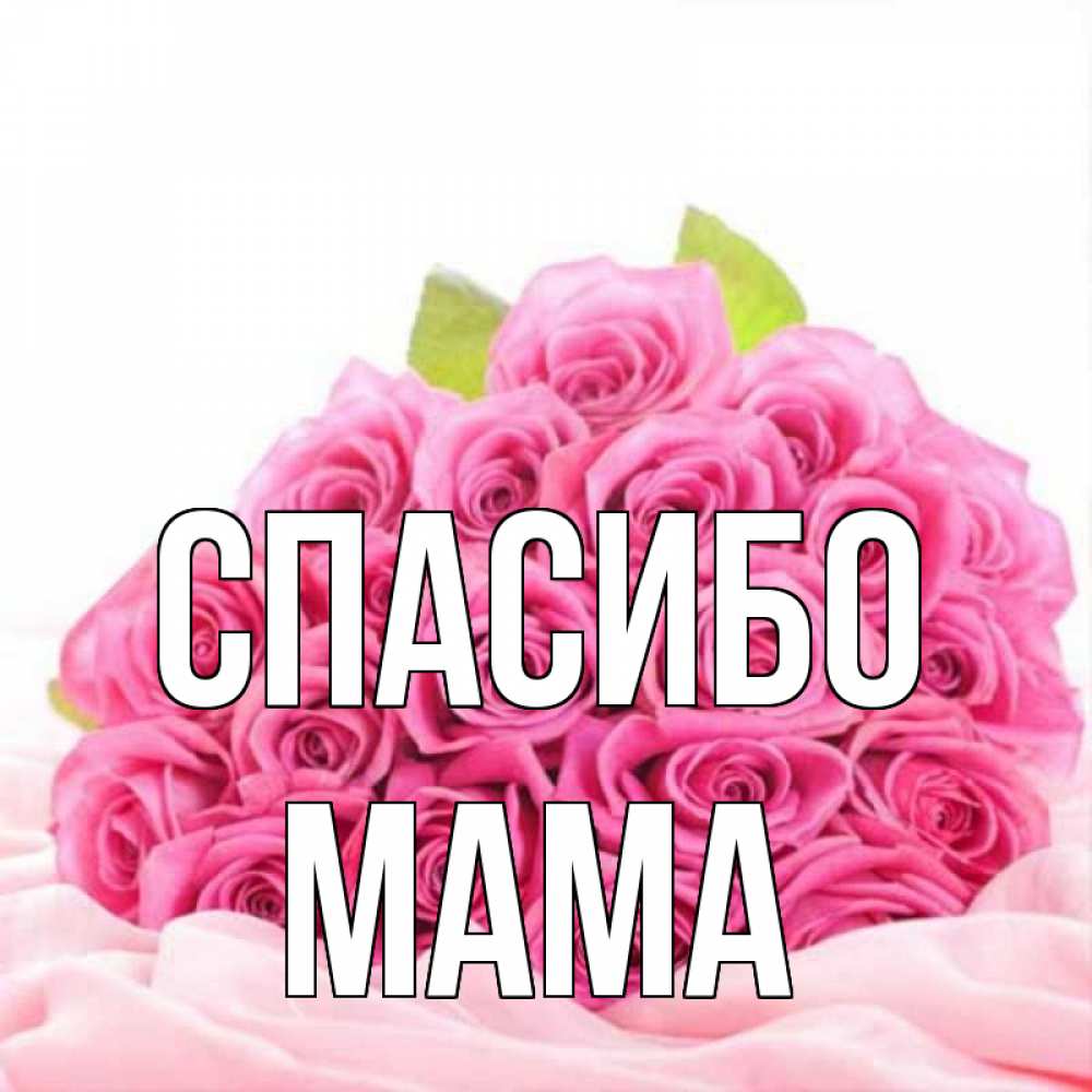 Спасибо мамуля картинки