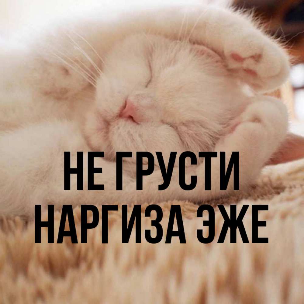 Не грусти милая картинка