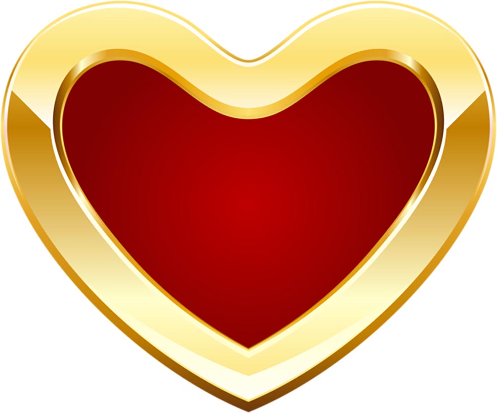 Открытка сердце мазками  из краски  Я тебя люблю 