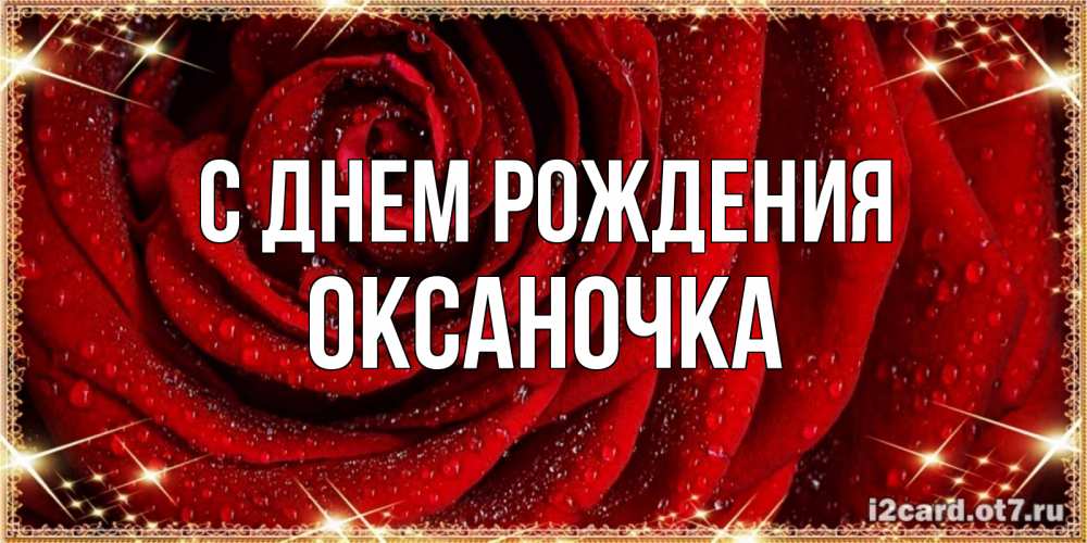 Открытка на каждый день с именем, оксаночка С днем рождения роса на розе блестящая в лучах солнца Прикольная открытка с пожеланием онлайн скачать бесплатно 