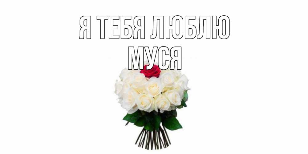 Картинка Я тебя люблю, Муся