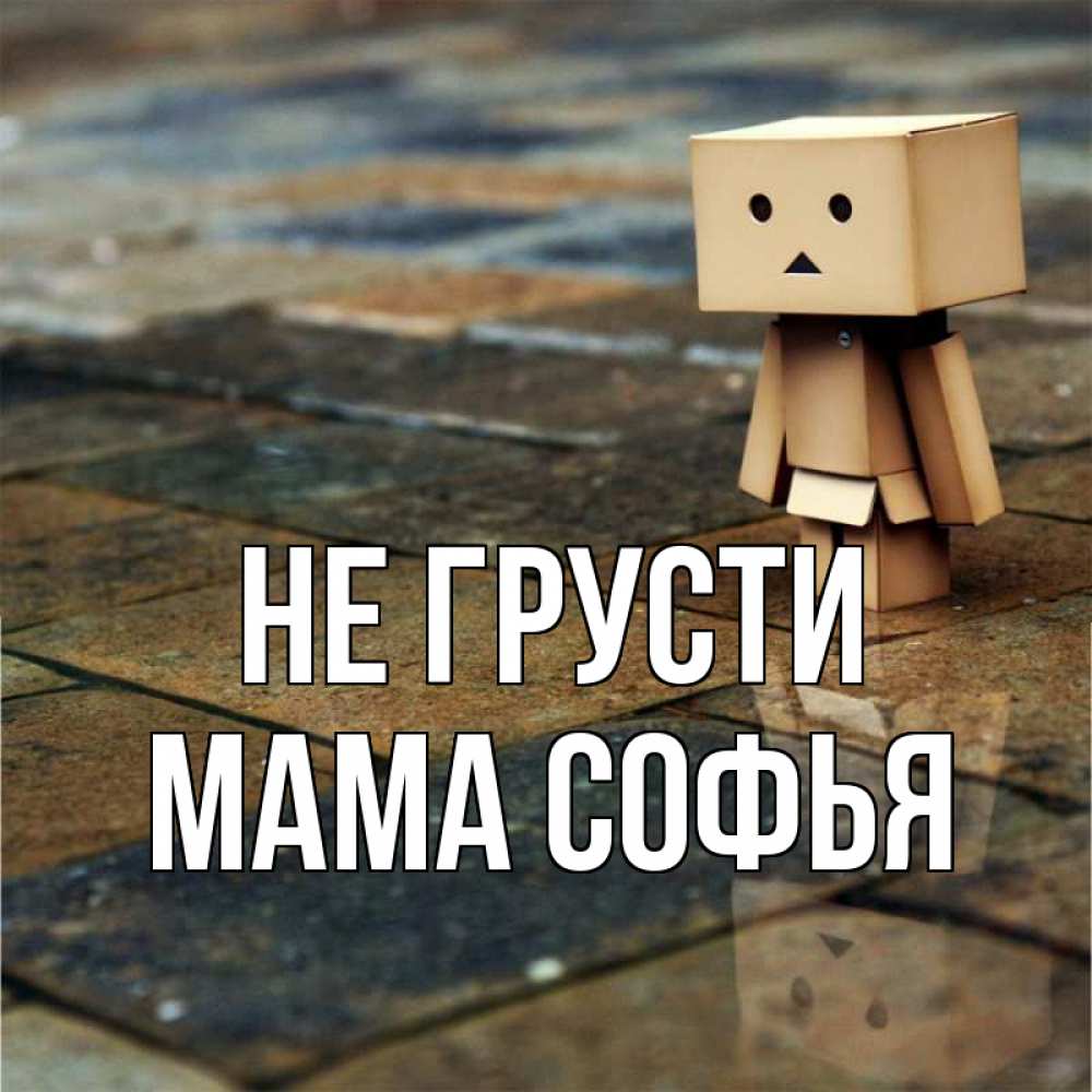 Открытка на каждый день с именем, Мама-Софья Не грусти Стив Прикольная открытка с пожеланием онлайн скачать бесплатно 
