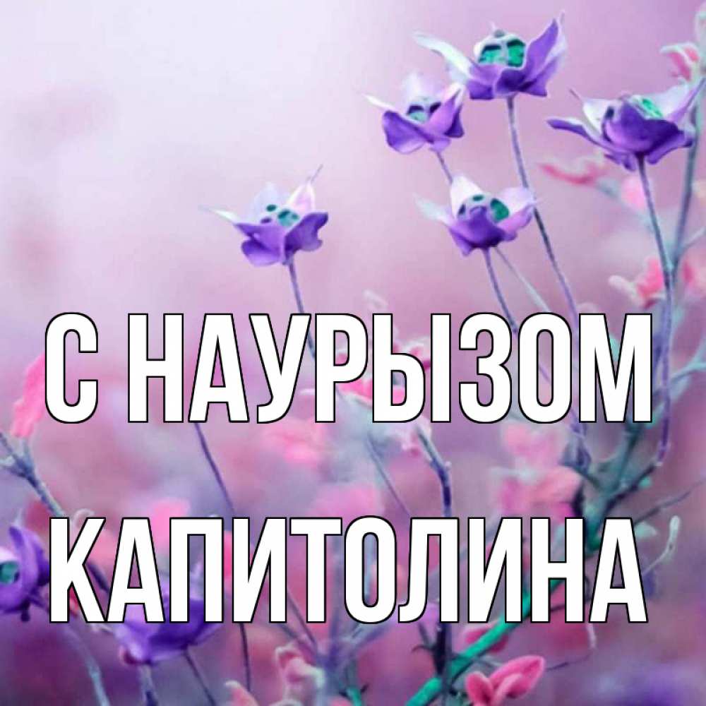 Открытка на каждый день с именем, Капитолина С наурызом международный женский день 2 Прикольная открытка с пожеланием онлайн скачать бесплатно 
