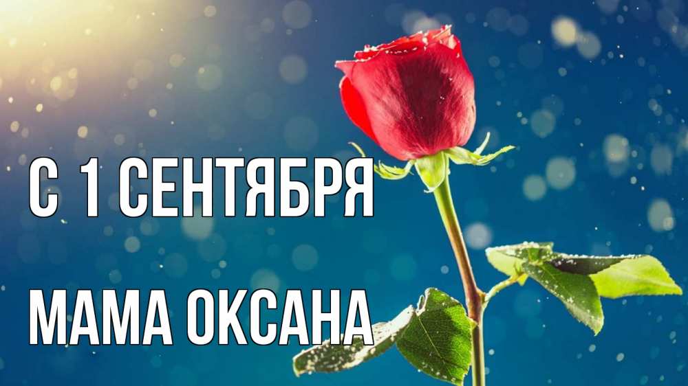 Открытка на каждый день с именем, Мама-Оксана С 1 сентября с днем знаний Прикольная открытка с пожеланием онлайн скачать бесплатно 