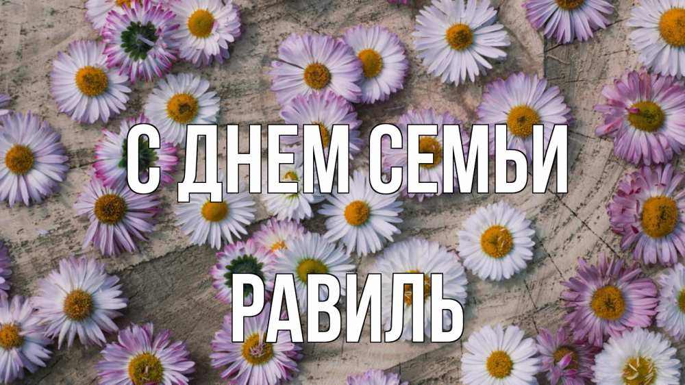 Открытка на каждый день с именем, Равиль С днем семьи с днем семьи Прикольная открытка с пожеланием онлайн скачать бесплатно 