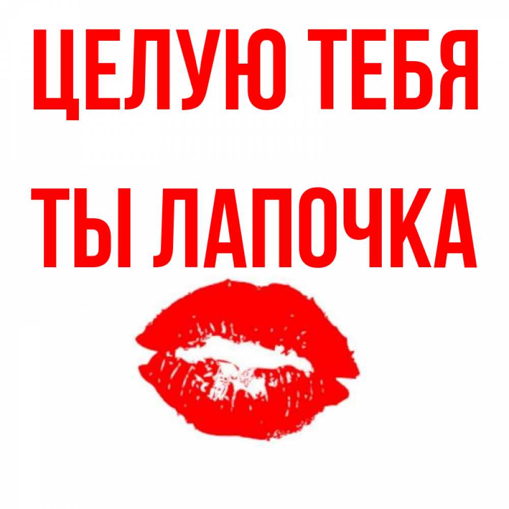 Ты такая лапочка картинки