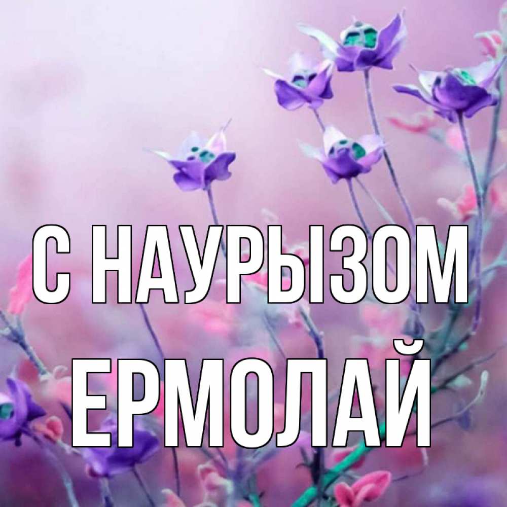 Открытка на каждый день с именем, Ермолай С наурызом международный женский день 2 Прикольная открытка с пожеланием онлайн скачать бесплатно 